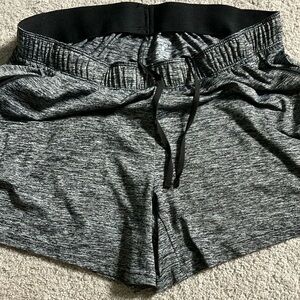 Liberty Pro XL Athletic Shorts Heather Black with Pockets